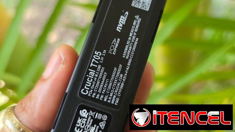M.2 NVMe Crucial T705 con disipador 2Tb