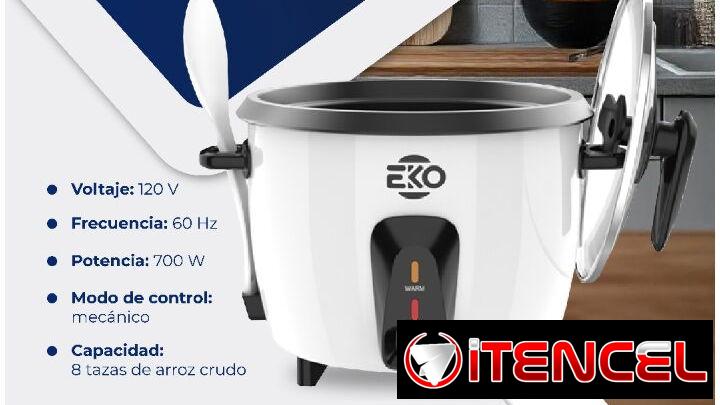 Ollas arroceras con distintos colores marca Eko (6 meses de garantía)