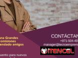 Empleo de comercial pago por comisión