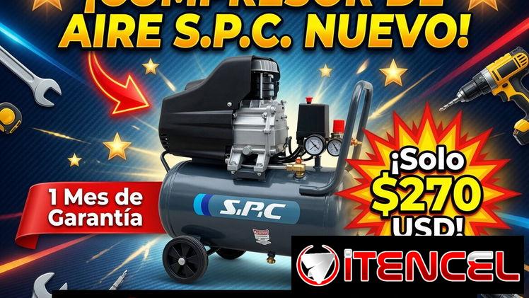 ¡COMPRESOR DE AIRE S.P.C. NUEVO!