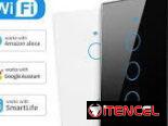 Interruptor Smart para pared de 3 canales
