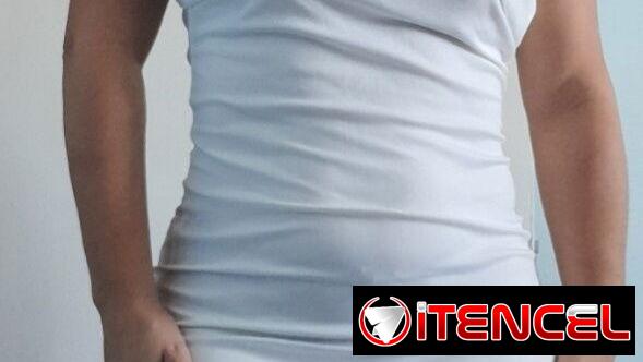 Vestido Blanco _talla m