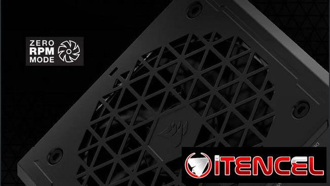Fuente marca CORSAIR modelo RM850e (850W/70.8A) 80+ Oro, Full modular, NUEVA en su caja