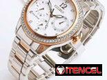 RELOJ CITIZEN ECODRIVE SILHOUTTE CRYSTAL (FD2016-51A) DE MUJER , 37MM , COLOR DOBLE TONO EN ACERO INOXIDABLE  58049738