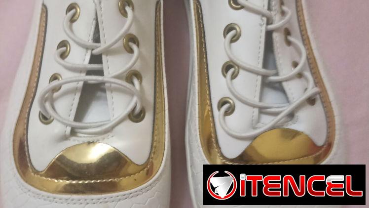Tenis blancos Versace unisex fuertes y hermosos 41 y 42