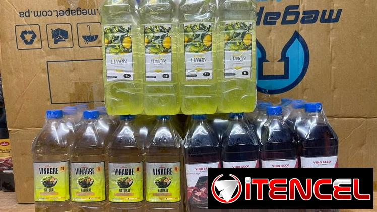 Vino Seco, Vinagre y Zumo de Limón