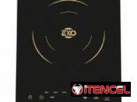 Cocina infrarrojo marca EKO de 1500w de una sola hornilla. Compatible con todo tipo de utensilios.