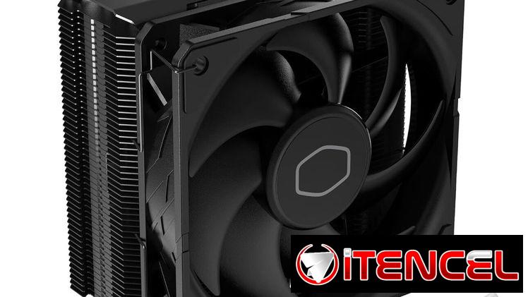 Enfriamiento por aire marca COOLER MASTER, modelo HYPER 212 Black