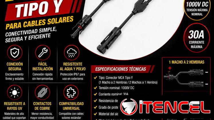 ☀️ Paneles solares 🔌 Cables fotovoltaicos 🛡 Protectores de línea ⚡ Transfer automáticos y manuales 🔋 Inversores 🔧 Cu