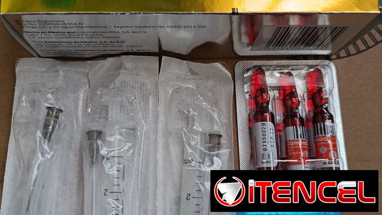 Complejo B inyectable con Dexametasona y Lidocaina