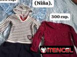Ropa y zapatos de niña.
