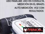 Tensiómetro/ efigmomanometro/medición presión sanguíneo y pulso/voz