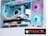 CON 9 FANES Y CONTROLADOR RGB DE REGALO 🎁  CHASIS DE CRISTAL