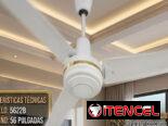 Ventilador de Techo 56 pulgadas color Blanco BRAVO KING 110V  precio $80 USD Transporte Incluido