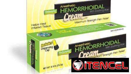 Crema o pomanda hemorroidal
