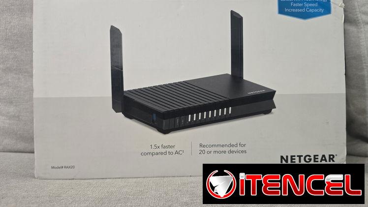 🚀 Router NETGEAR AX1800 WiFi 6 (RAX20) – Nuevo en Caja 📦