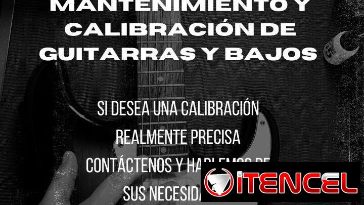 Mantenimiento y calibración de Guitarras Eléctricas y Bajos