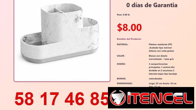 ORGANIZADOR DE ARTICULOS DE TOCADOR