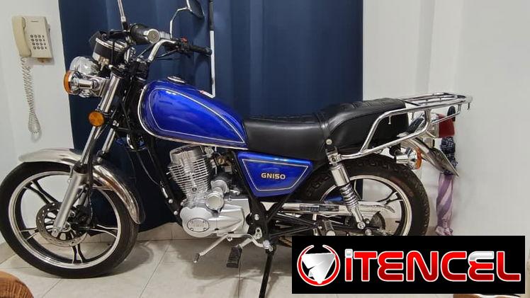 Moto gn 150 cc chapa y certifico 2600 usd