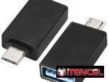 Adaptador Jack 3.5 mm y OTG metálicos para iPhone, Tipo C y V8 con diferentes salidas *Tienda Online*