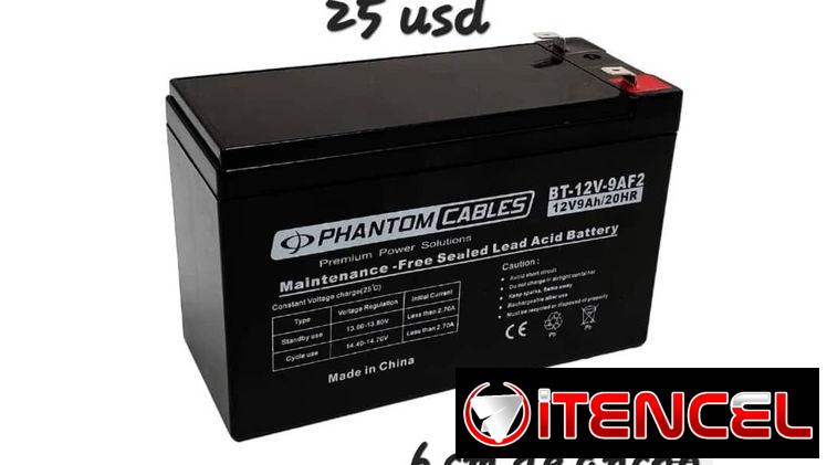 Batería de  baku 12vol 7amp para moto de gasolina nueva. Marca bacu