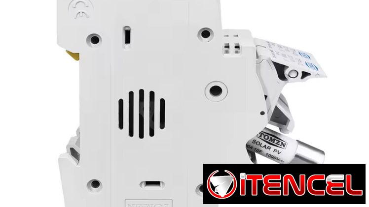 PortaFusible DC para Protección de Paneles Fotovoltaicos 16A o 32A