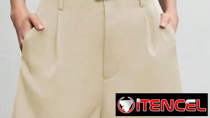 Shorts de vestir de mujer