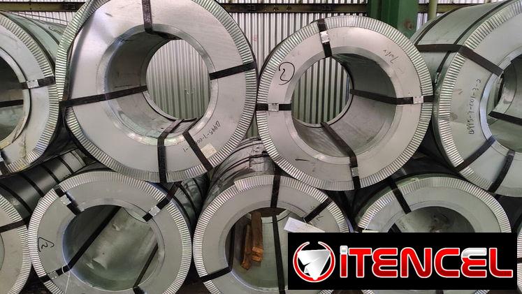 Bobina de Acero Galvanizado (0,6x901mm) $3500 Bobina de Acero Galvanizado (1,2x210mm) $3300