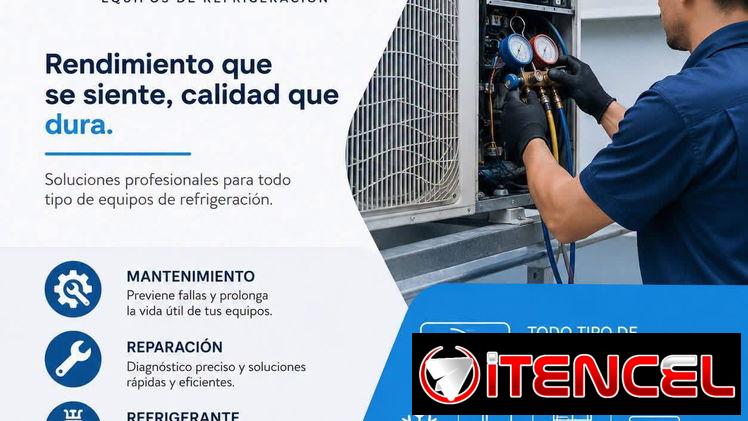 Mantenimiento y reparación de equipos de refrigeración