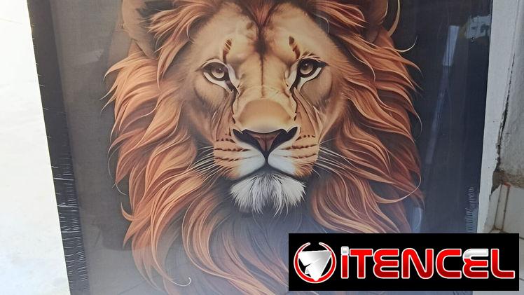 Cuadro pintura en aerosol 5900cup Medidas 50*60cm