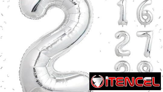 Globos de numeros