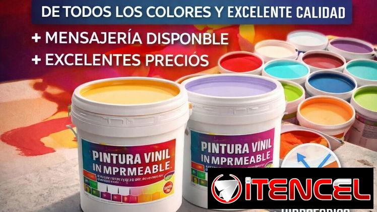 Pintura Vinil Impermeable – excelente calidad y precio con mensajería rápida (kinetica)