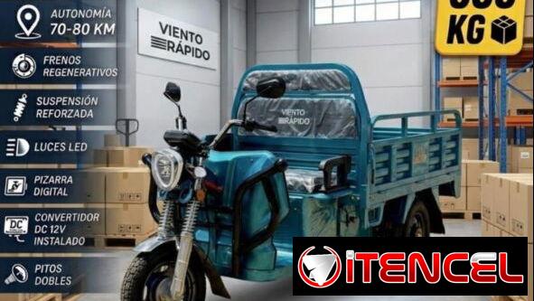 Triciclos Híbridos VIENTO RÁPIDO 0km 🛺