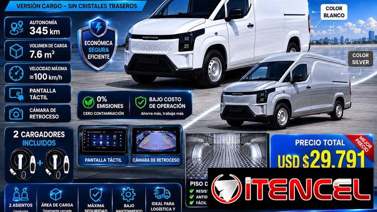 Venta de van de cargo eléctrico