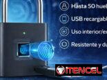 * Candado de huellas biòmetricas con llave de emergencia