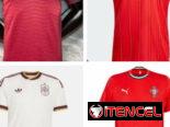 Pullover o Camisetas de Fútbol( Arg-Bra-Ale-Por-Esp-Ita-Fra-Ing-Hol-Pai)