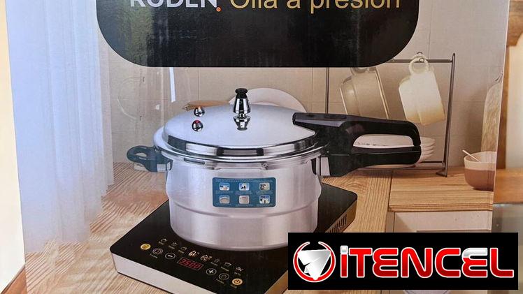 Olla a Presión de Induccion RUDEN de 3 válvulas Medidas variadas (Mw)