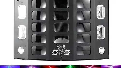 Luces Láser Estroboscópicas De Escenario Con Patrón 5 En 1 Dj Efecto Light Laser Dj