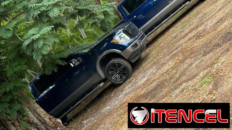 Vendo o negocio Nissan Titán, 2018. Diésel es la azul