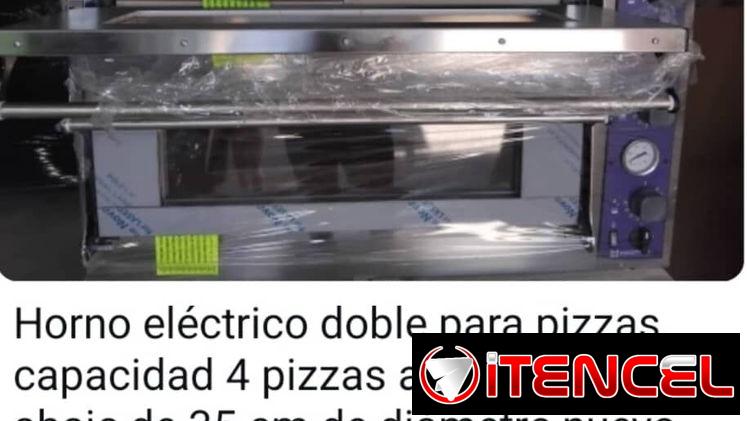 Horno eléctrico doble para pizzas 4200 usd