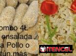 COMBO De ensalada fría más 50 croquetas todo de excelente calidad