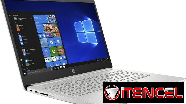 Laptop HP 14-dk1032wm Ryzen 3 3250U 8GB DDR4 AMD Radeon Graphics 128GB SSD  de uso Incluye Mouse inalámbrico y entrega