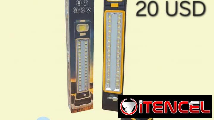 LÁMPARA SOLAR RECARGABLE HS-8035A