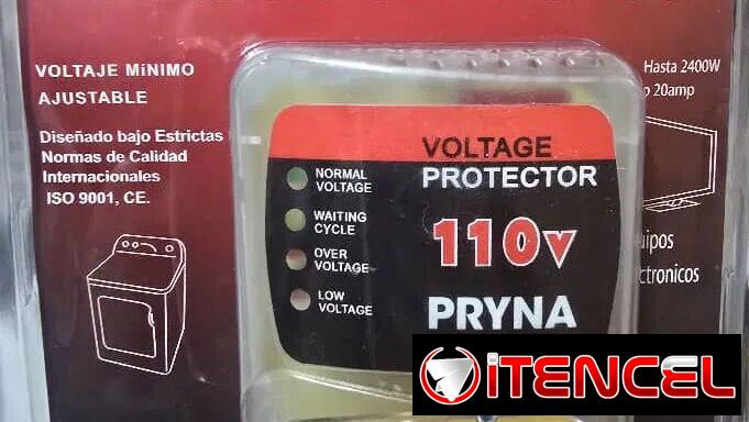 Regulador/ protector de voltaje de 110 v
