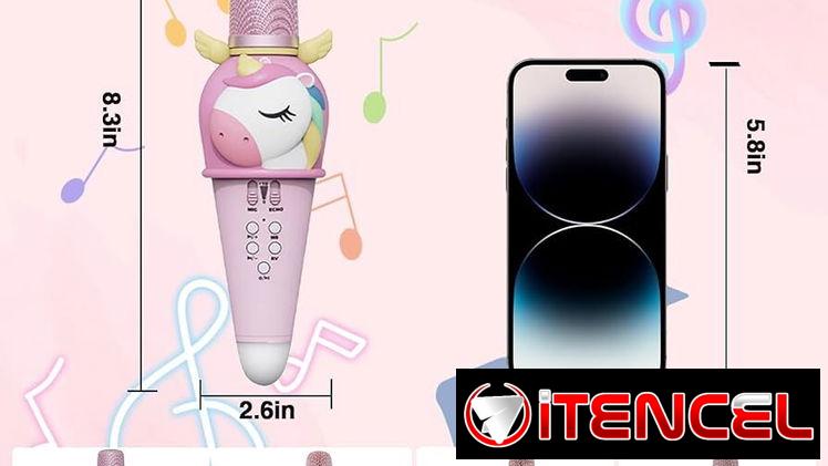 ‼️🎤 Micrófono de Karaoke para niños “Lovely Unicorn” 🦄  30 usd 💸