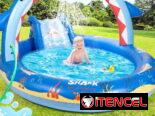 Piscina inflable para niños con bomba de aire