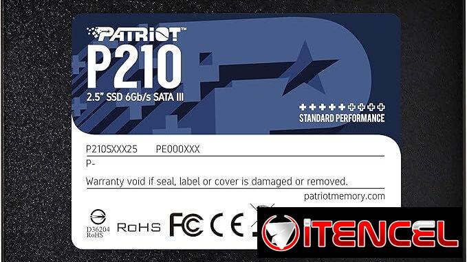 Patriot Memory P210 SATA 3 128GB SSD Unidad interna de estado sólido de 2.5 pulgadas☎️☎️56854865