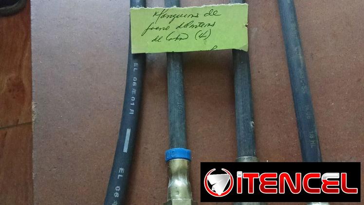 Se venden mangueras de freno delanteras y traseras de lada.