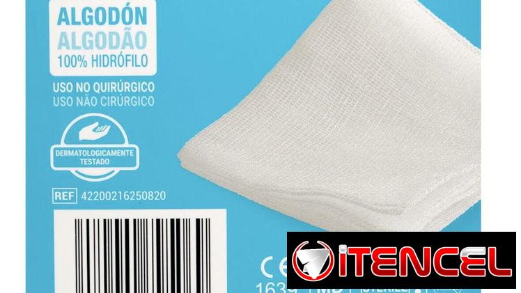 Gasas esterilizadas de algodón 100% hidrófilo (4usd)