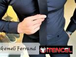 Pantalon negro de vestir